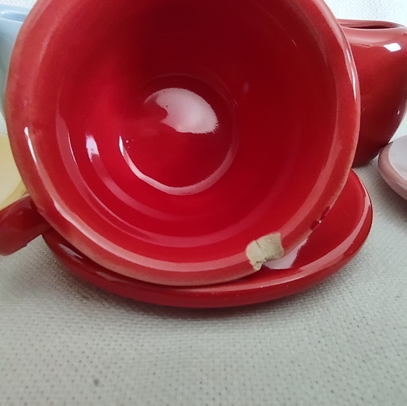 Kids Porcelain Tea Set Miniature Toys Girls Playset Roleplay Tea Time Princess - Picture 5 of 6